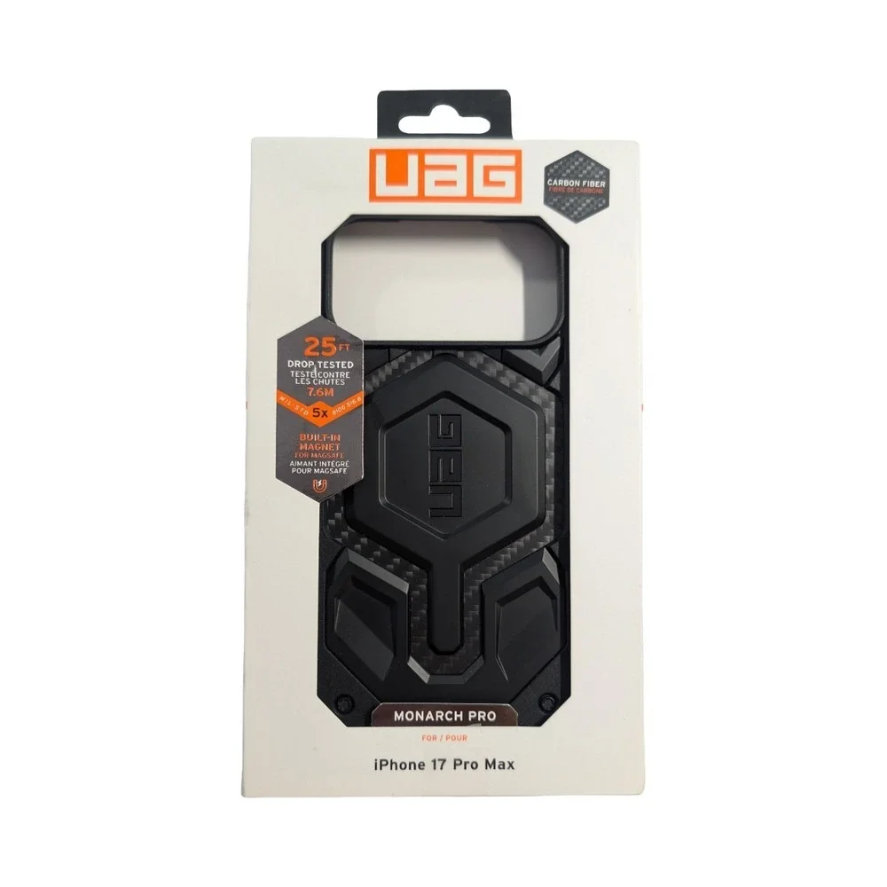 Nn2-O UAG Monarch Pro Series Case w/Magsafe for Apple iPhone 17 Pro Max - Black